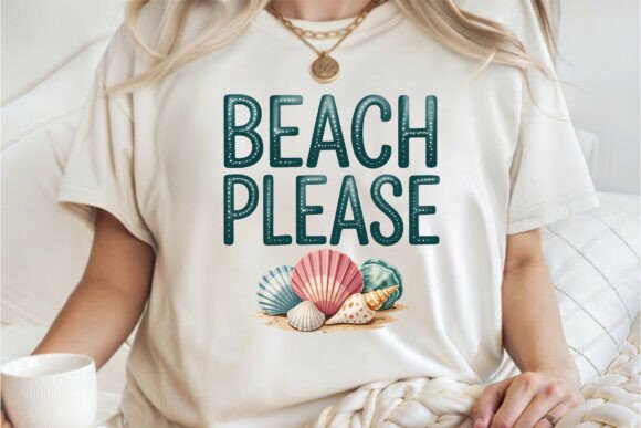 Funny Beach Please Summer Shirt PNG Review