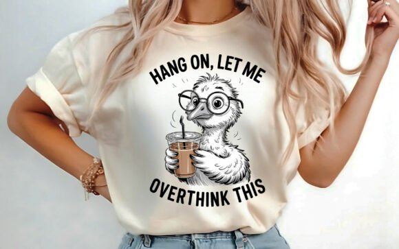 Funny Duck Hang on Let Me Overthink This