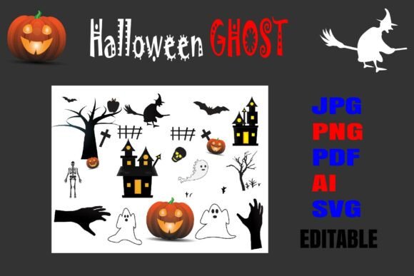 Halloween Iridescent Ghost Coquette Grap