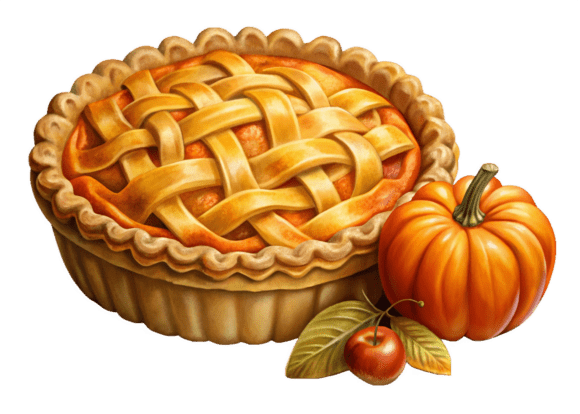 Pumpkin Pie Watercolor Png File: An Embroidery Review