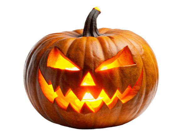 Scary Isolated Halloween Pumpkin PNG Review