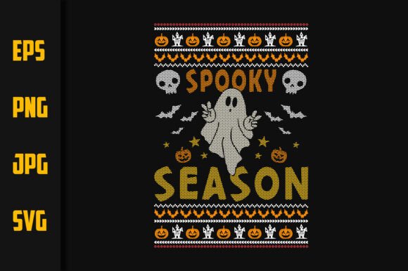 Spooky Season Ugly Halloween Sweater Design Review