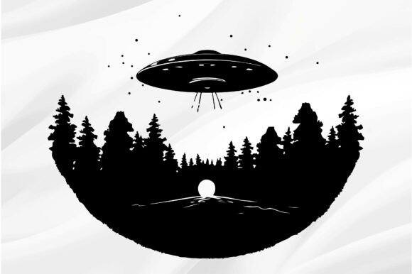 UFO Alien Silhouette Embroidery Review