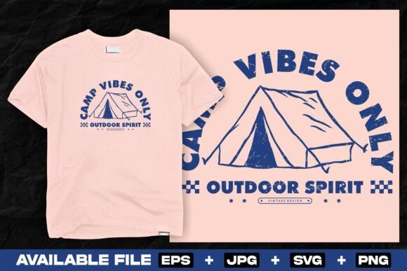 Vintage Camping Print Urban Design Review
